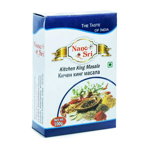 Смесь специй Китчен кинг масала (Kitchen king masala) 100 г, Nano Sri
